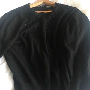 Retro style beaded cardigan